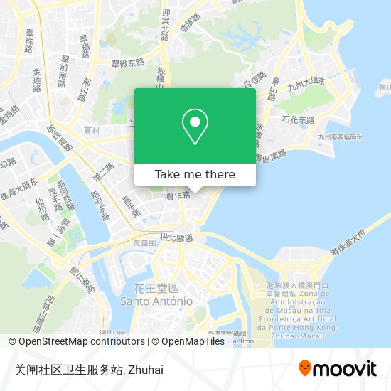 关闸社区卫生服务站 map