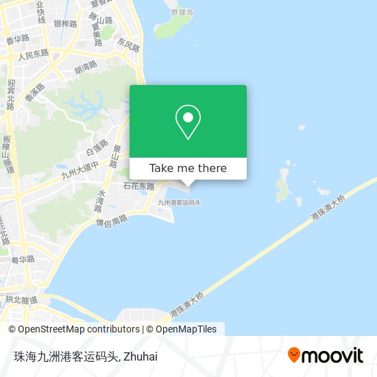 珠海九洲港客运码头 map