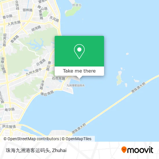 珠海九洲港客运码头 map