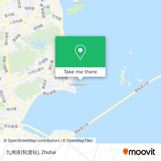 九洲港(轮渡站) map