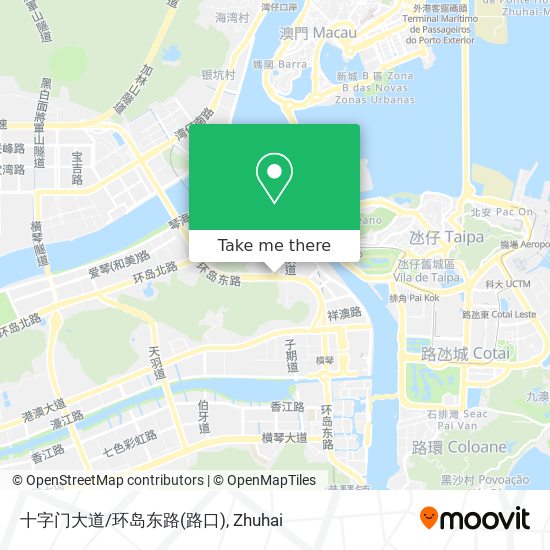 十字门大道/环岛东路(路口) map