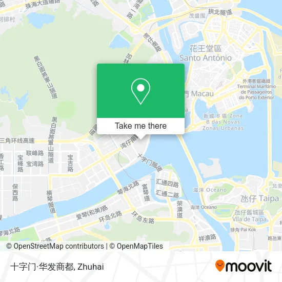 十字门·华发商都 map
