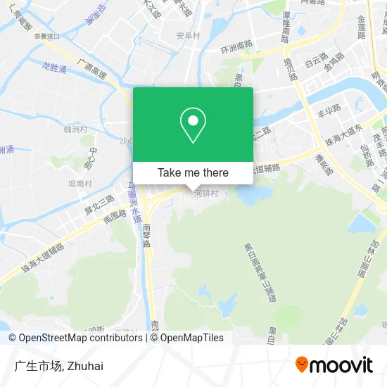 广生市场 map