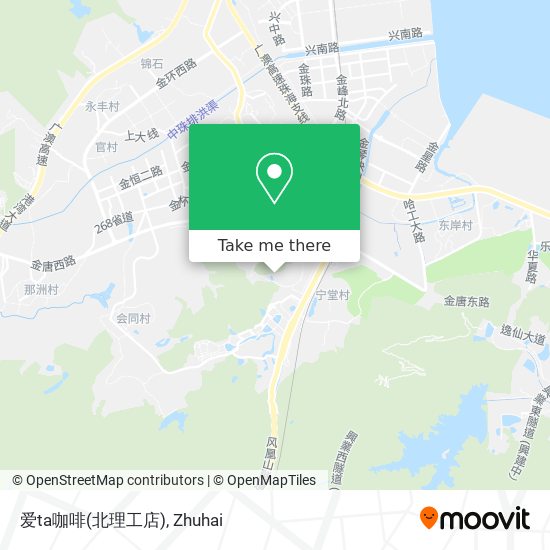 爱ta咖啡(北理工店) map