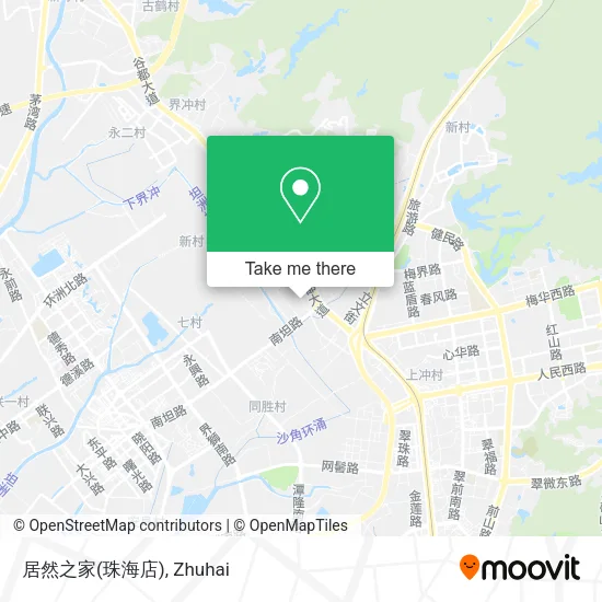 居然之家(珠海店) map