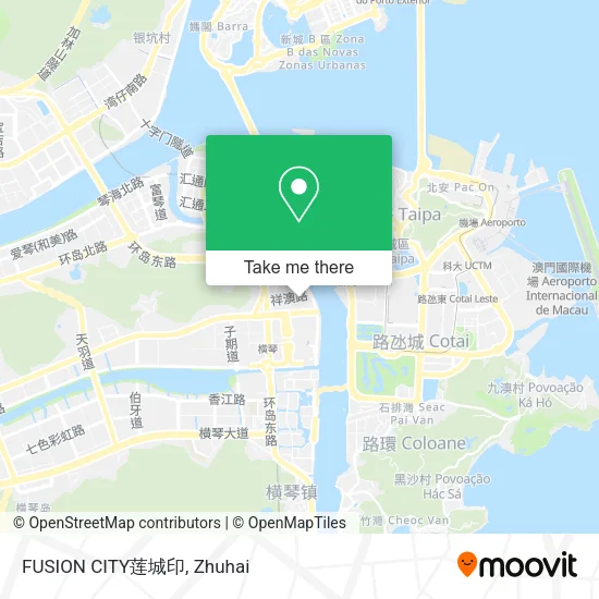 FUSION CITY莲城印 map