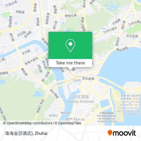 珠海金莎酒店) map