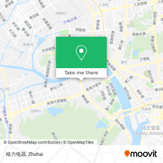 格力电器 map