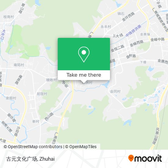 古元文化广场 map