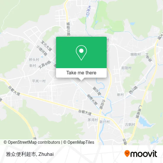 雅众便利超市 map