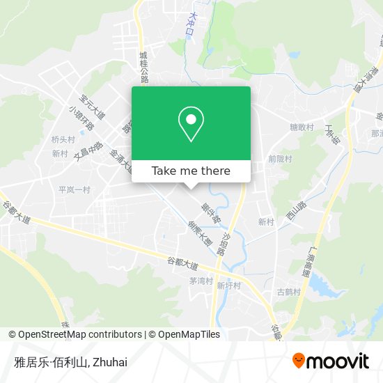 雅居乐·佰利山 map