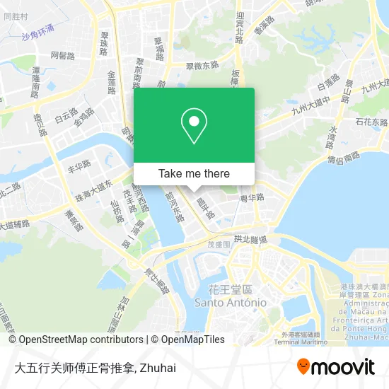 大五行关师傅正骨推拿 map