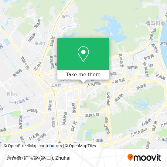 康泰街/红宝路(路口) map