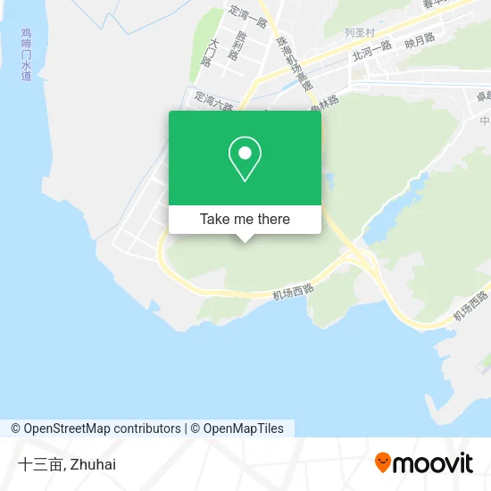十三亩 map