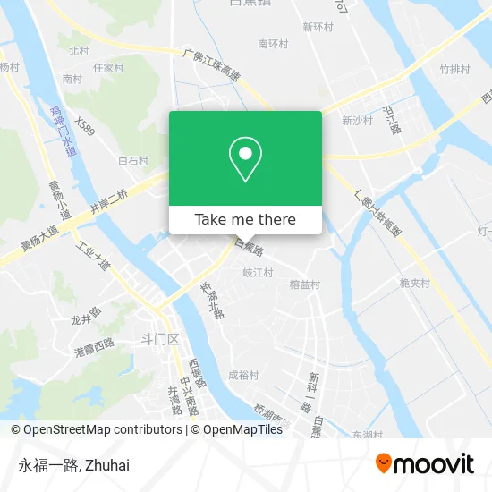 永福一路 map
