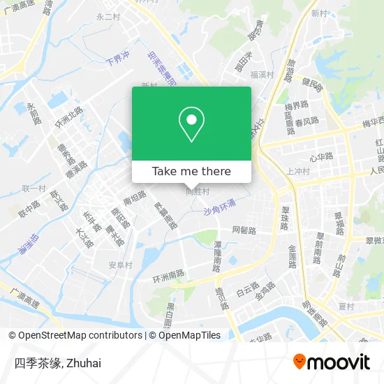 四季茶缘 map