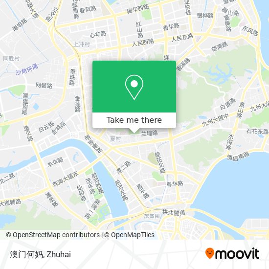 澳门何妈 map