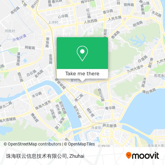 珠海联云信息技术有限公司 map