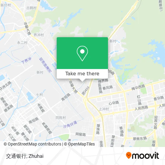 交通银行 map