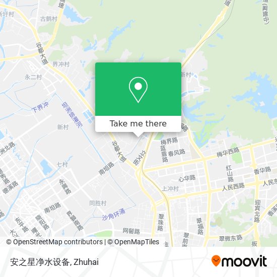 安之星净水设备 map