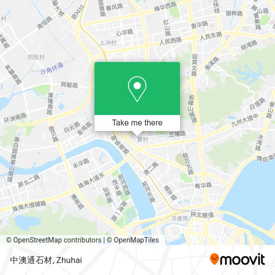 中澳通石材 map