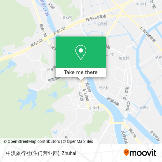 中澳旅行社(斗门营业部) map