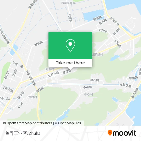鱼弄工业区 map