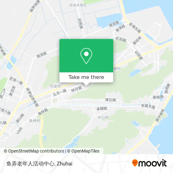 鱼弄老年人活动中心 map