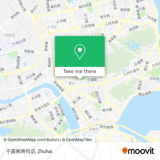 干露阁寿司店 map