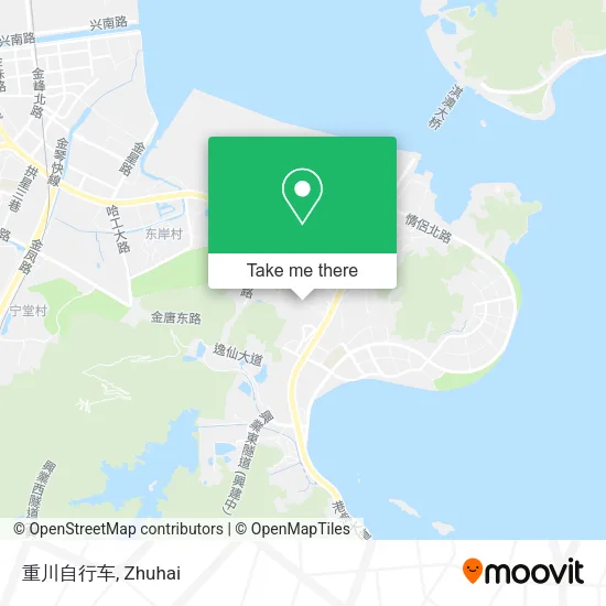 重川自行车 map