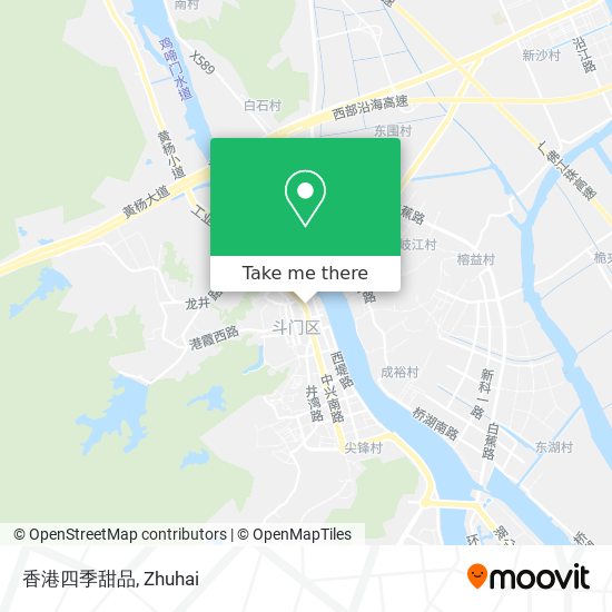 香港四季甜品 map