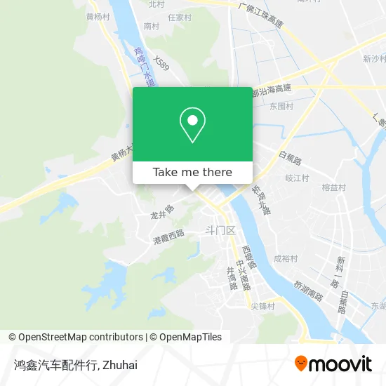 鸿鑫汽车配件行 map