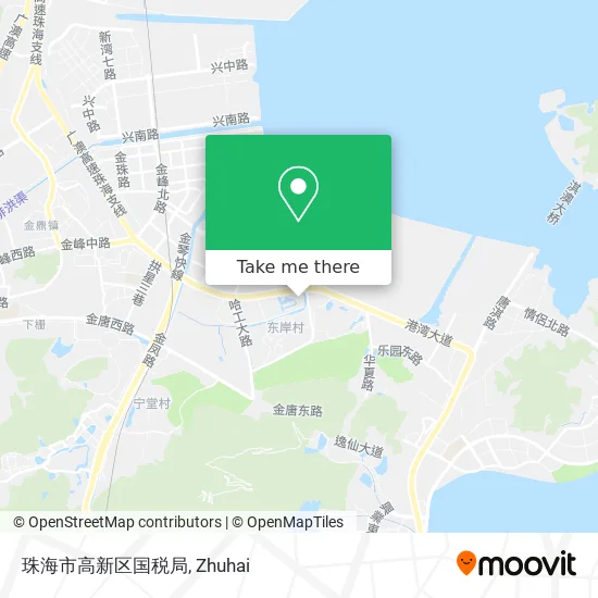 珠海市高新区国税局 map