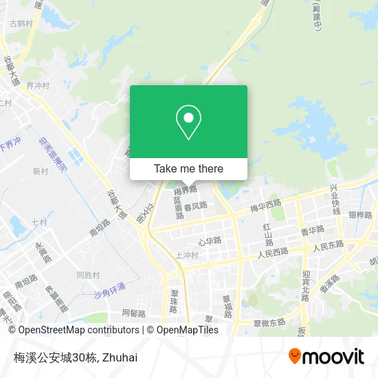 梅溪公安城30栋 map