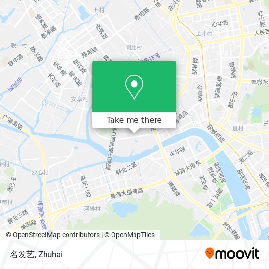 名发艺 map