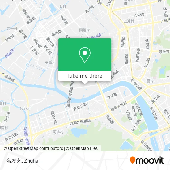 名发艺 map