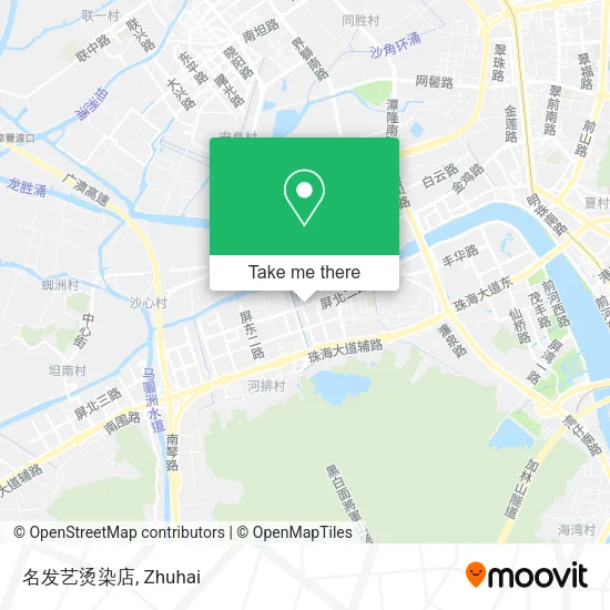 名发艺烫染店 map