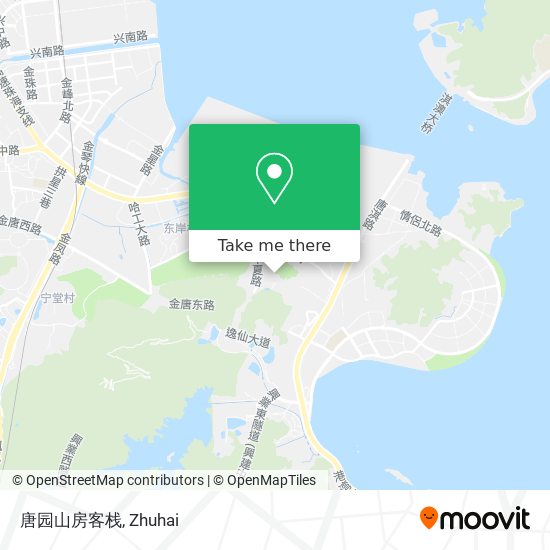 唐园山房客栈 map