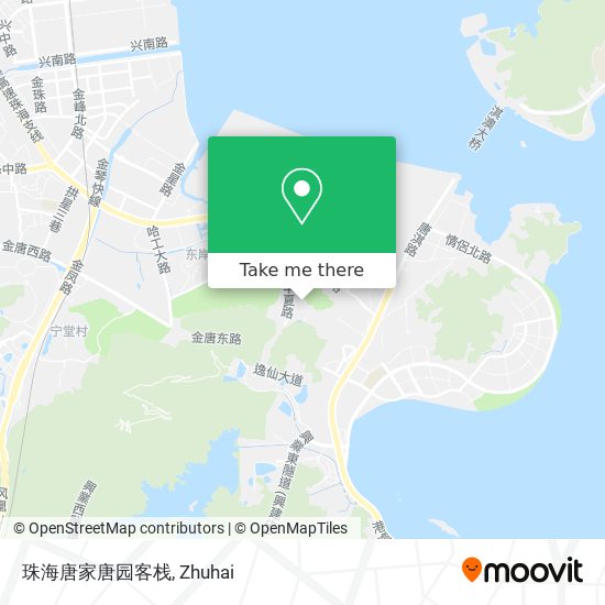 珠海唐家唐园客栈 map