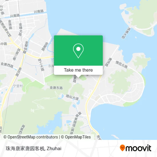 珠海唐家唐园客栈 map