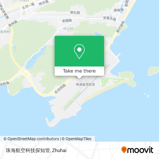 珠海航空科技探知管 map