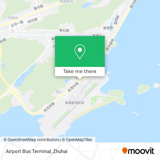 Airport Bus Terminal map