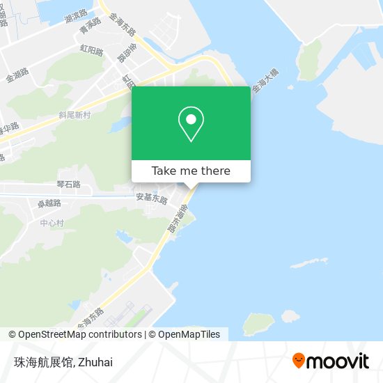 珠海航展馆 map