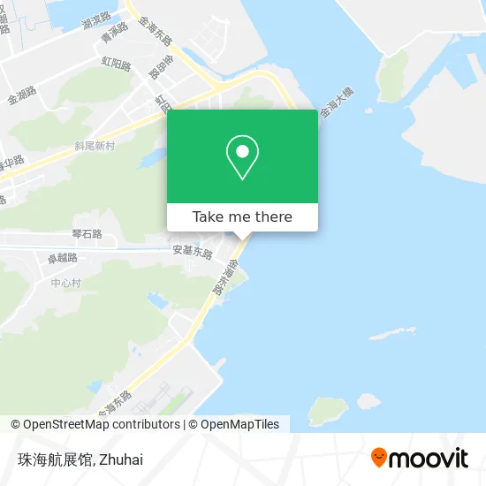 珠海航展馆 map