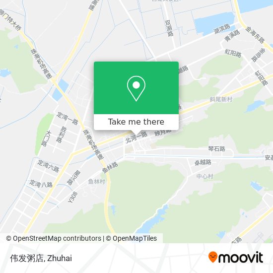 伟发粥店 map