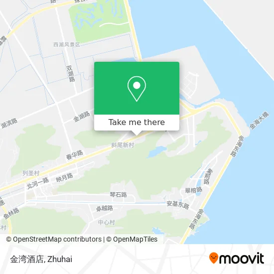 金湾酒店 map