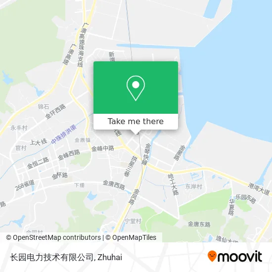 长园电力技术有限公司 map