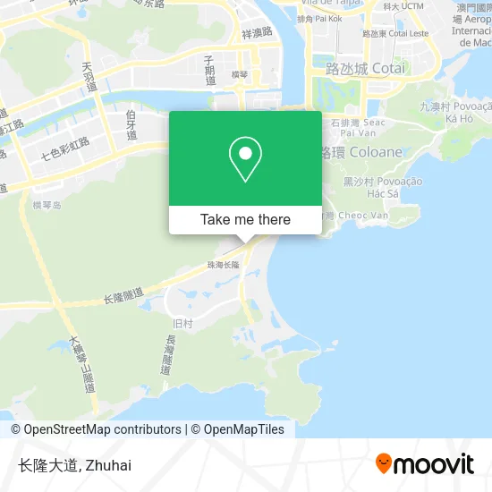 长隆大道 map