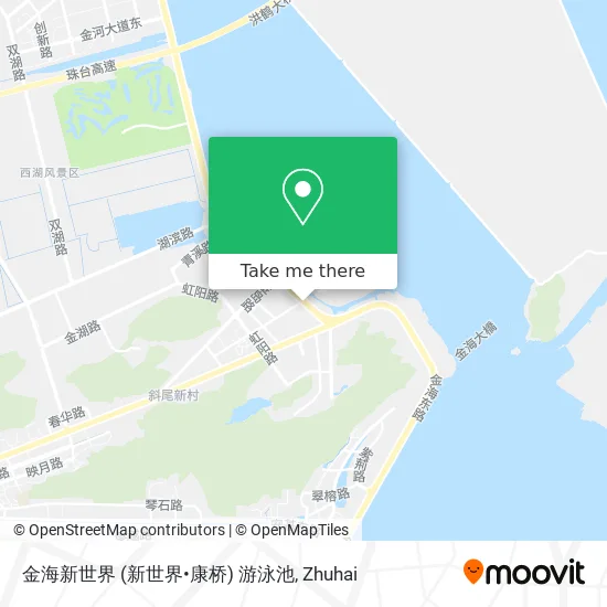 金海新世界 (新世界•康桥) 游泳池 map