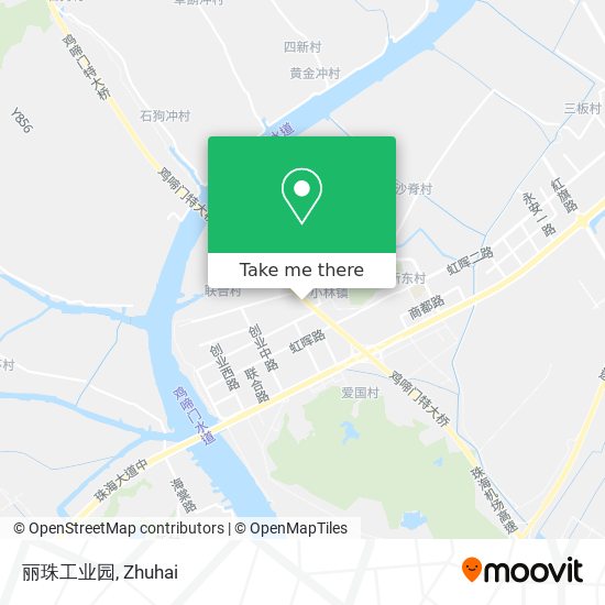 丽珠工业园 map